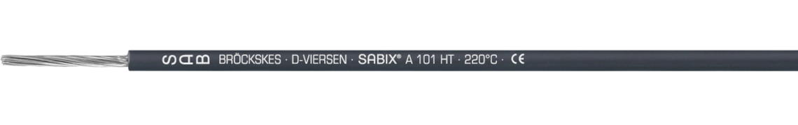 Aufdruck-Beispiel für SABIX® A 101 HT 71010150: SAB BRÖCKSKES · D-VIERSEN · SABIX® A 101 HT · 220°C · CE