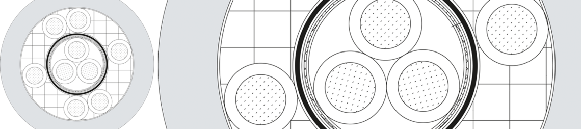 (3 x 0,75 mm² D) + 6 x 0,75 mm²