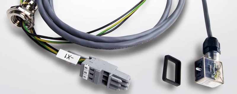 Kabel-Konfektion mit Steckverbinder für den Sonder-Anlagenbau
