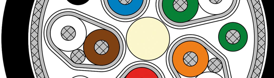 Aufdruck-Beispiel: SAB BRÖCKSKES · D-VIERSEN · SABIX® R flex Data IQ 5x(2x28AWG)ST+5x28 AWG HDMI/DVI/DisplayPort L6650-0002 UL AWM Style 21080 75°C 300V CE