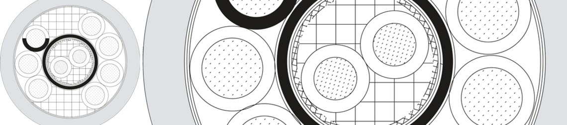 Roboterleitung (2 x 0,50 mm²)D + 7 x 1,0 mm²