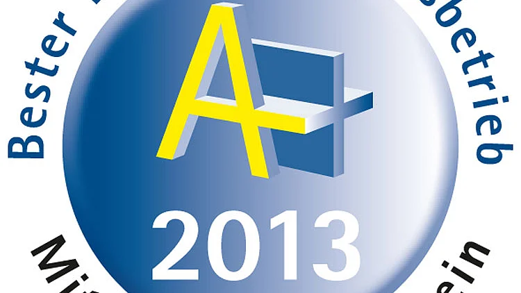 Bester Ausbildungsbetrieb 2013