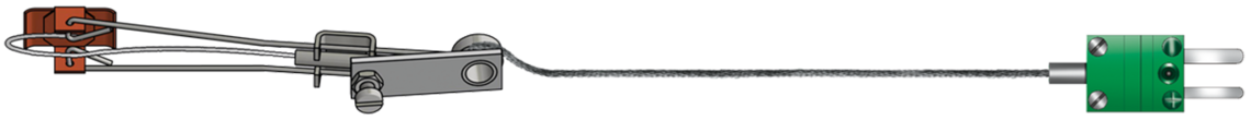 Oberflächen-Thermoelement für Bremsscheiben