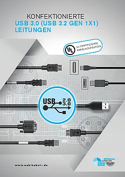 Konfektionierte USB 3.0 (USB 3.2 Gen 1x1) Leitungen
