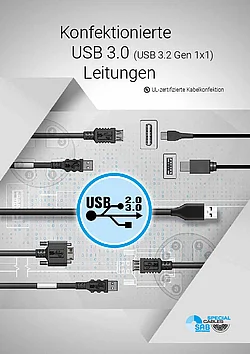 Konfektionierte USB 3.0 (USB 3.2 Gen 1x1) Leitungen